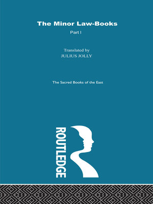cover image of The Minor Law Books